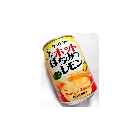 Suntory hot honey lemon can