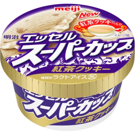 Meiji Essser Super Cup Chocolate Cookie 200ml